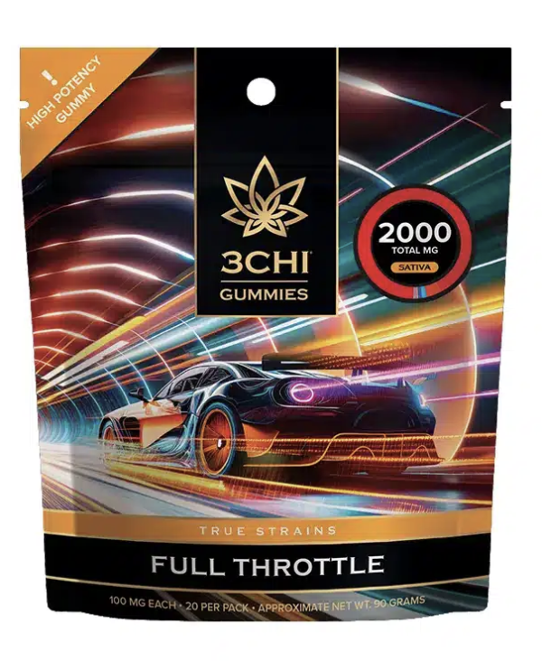 True Strains Gummies – Full Throttle